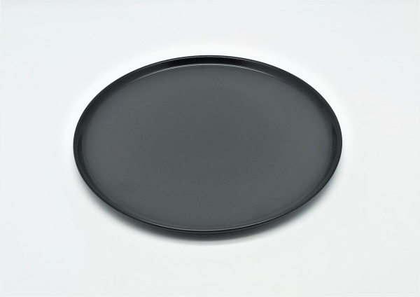 PORCELLANE - alfanogroup - PIATTO PIZZA NERO D.33,5CM SET DA 6PZ